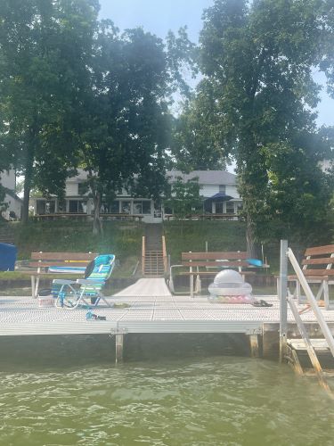 Susan's cottage on Cass Lake where she plans to spend much of her summers.